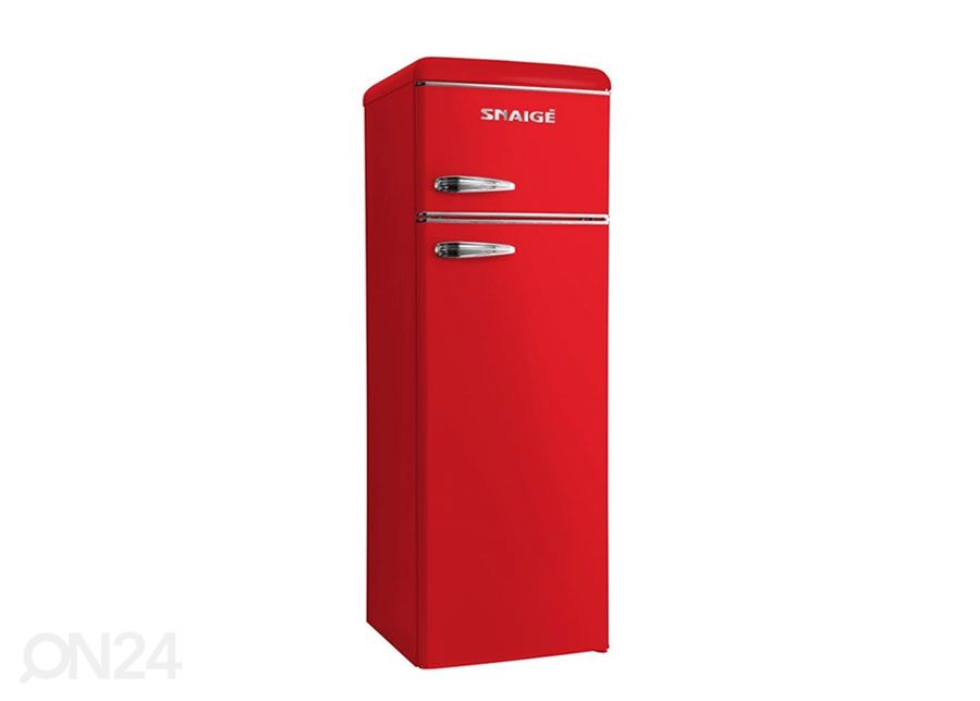 Ретро-холодильник Snaige FR26SM-PRR50E, красный увеличить