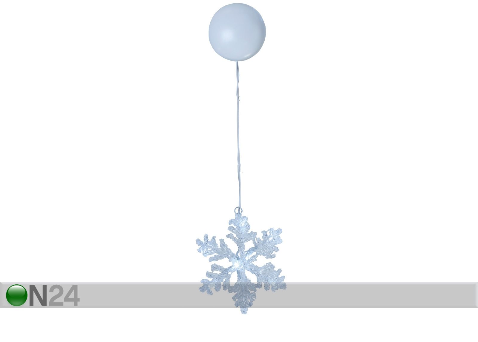 Рождественская декорация на окно Snowflake увеличить