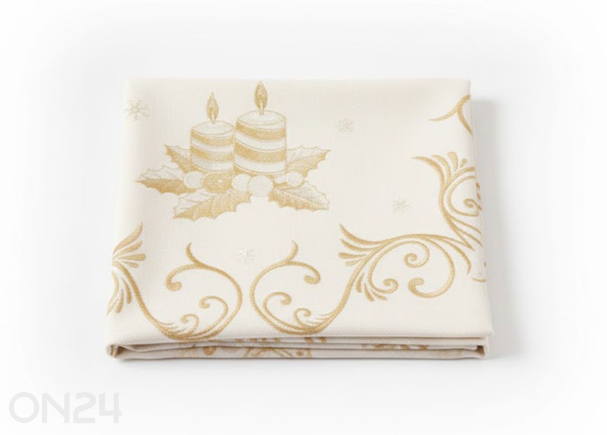 Рождественская скатерть из гобелена Cloche Ø140 см увеличить