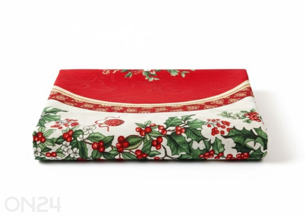 Рождественская скатерть из гобелена Gingle Ø137 см увеличить