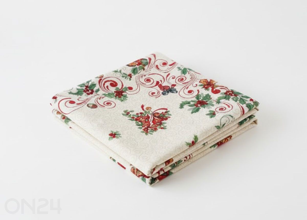 Рождественская скатерть из гобелена Mirra 100x100 cm увеличить