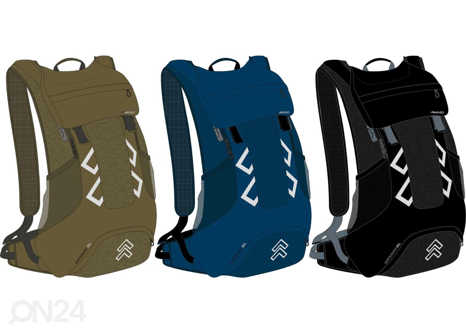 Рюкзак для походов Active Outdoor Rugtas Aerofit Gateway-15 L Abbey увеличить