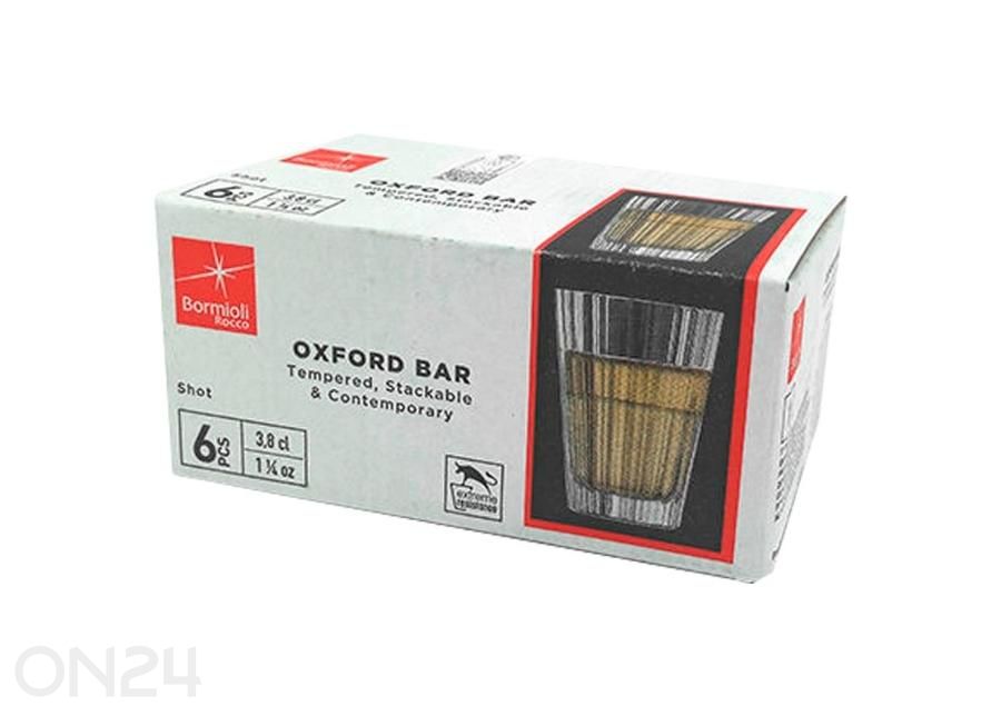 Рюмка Oxford Bar 3,8 cl, 6 шт. увеличить