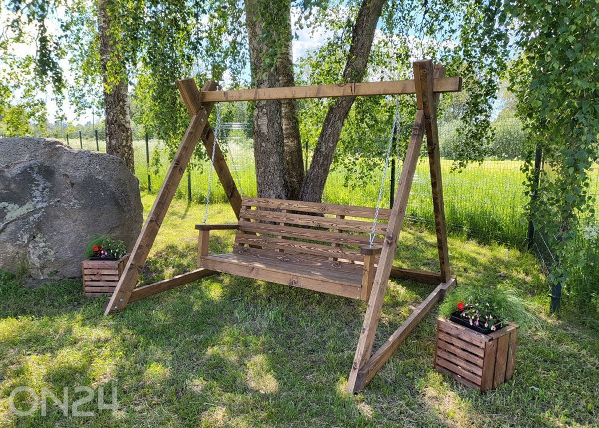 Садовая качель увеличить