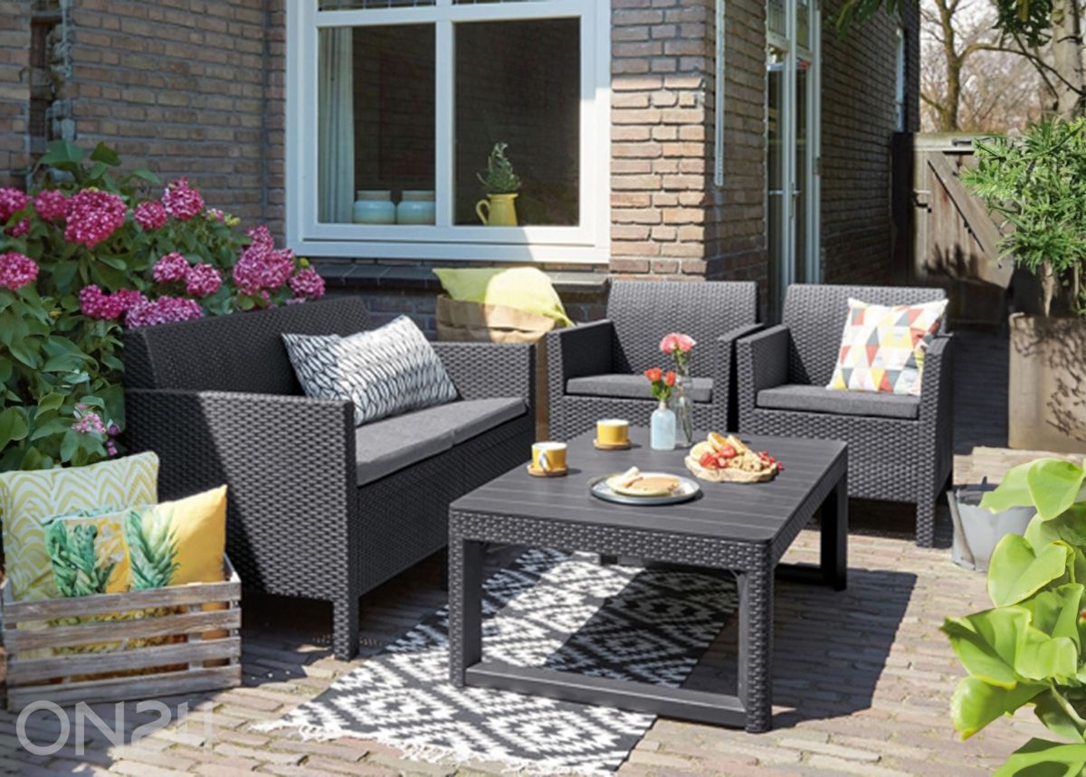 Садовая мебель Keter Orlando, графитовый увеличить