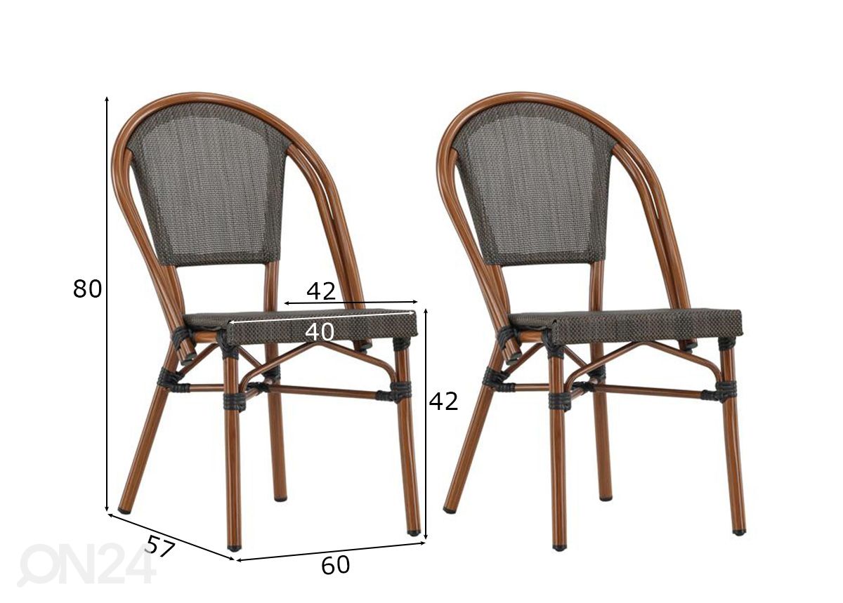 Садовые стулья Guarda, 2 шт увеличить размеры