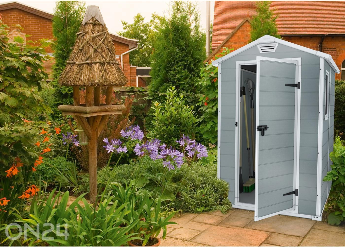 Садовый сарай Keter Manor 1,97 м²; 192х130х198 см увеличить