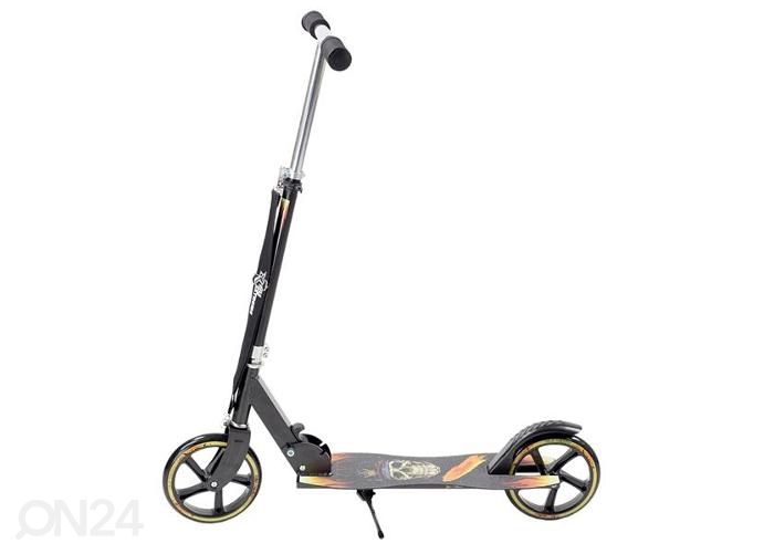 Самокат Nils Extreme HA205D черный увеличить