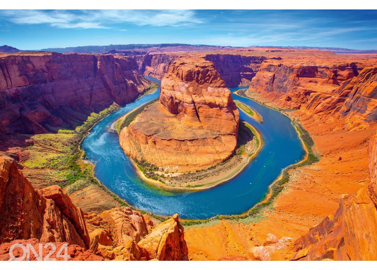 Самоклеящиеся фотообои Colorado River In Canyon увеличить