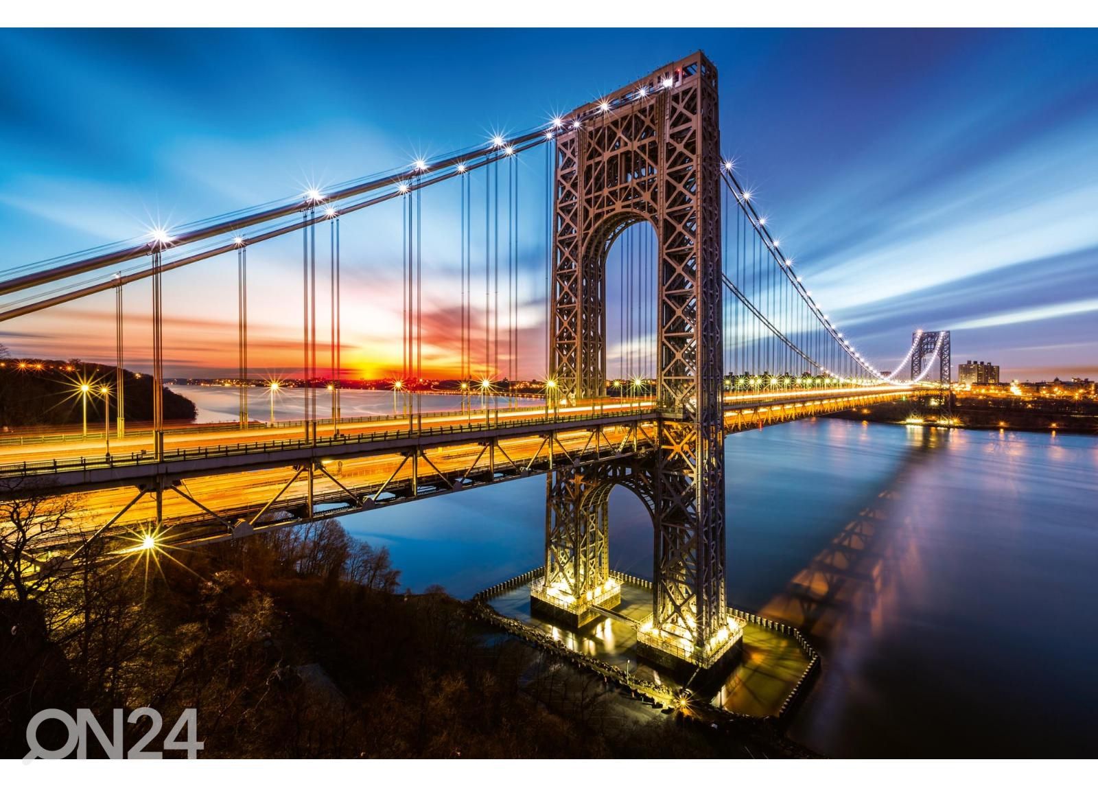 Самоклеящиеся фотообои George Washington Bridge увеличить