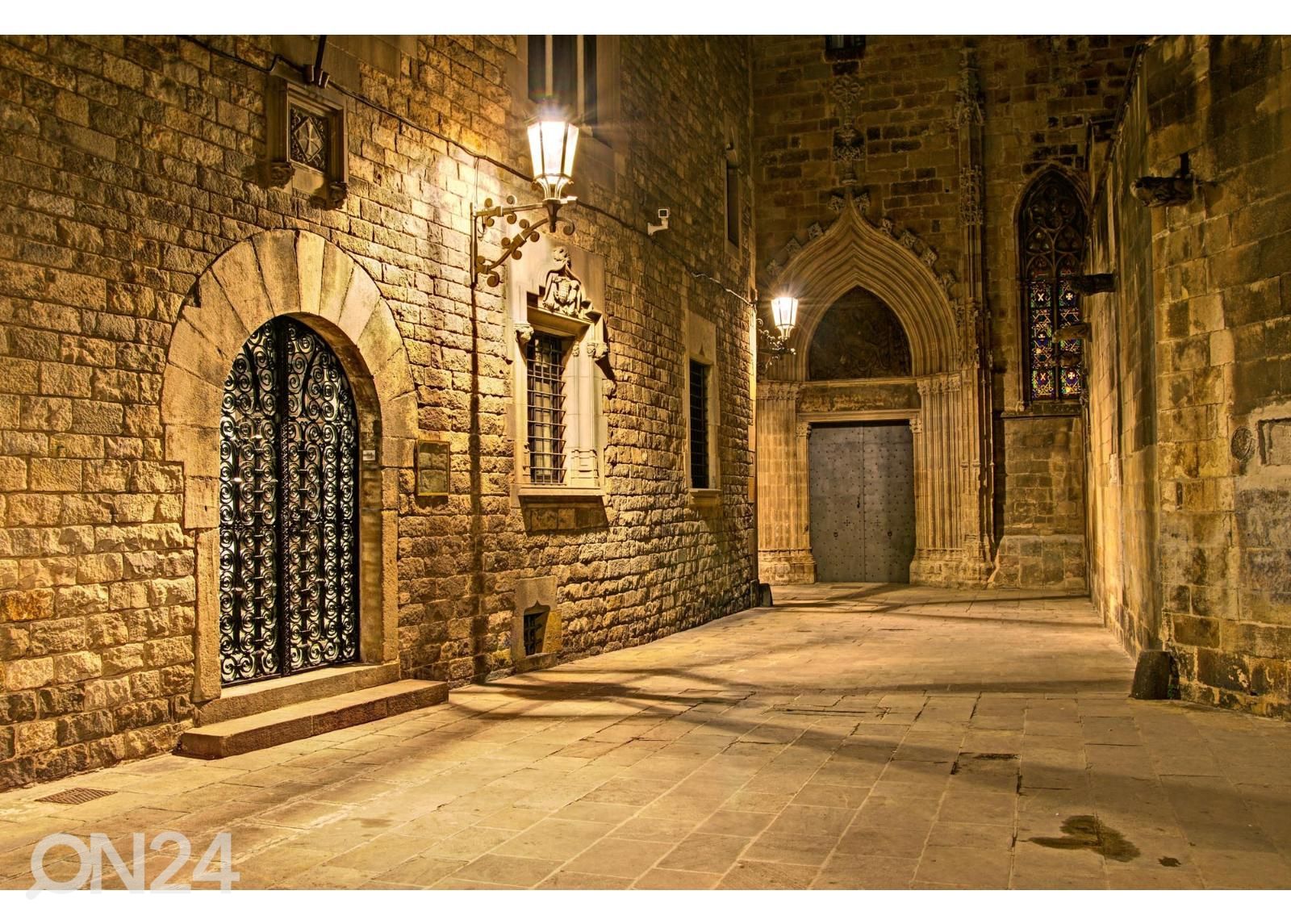 Самоклеящиеся фотообои Gothic Quarter Barcelona увеличить