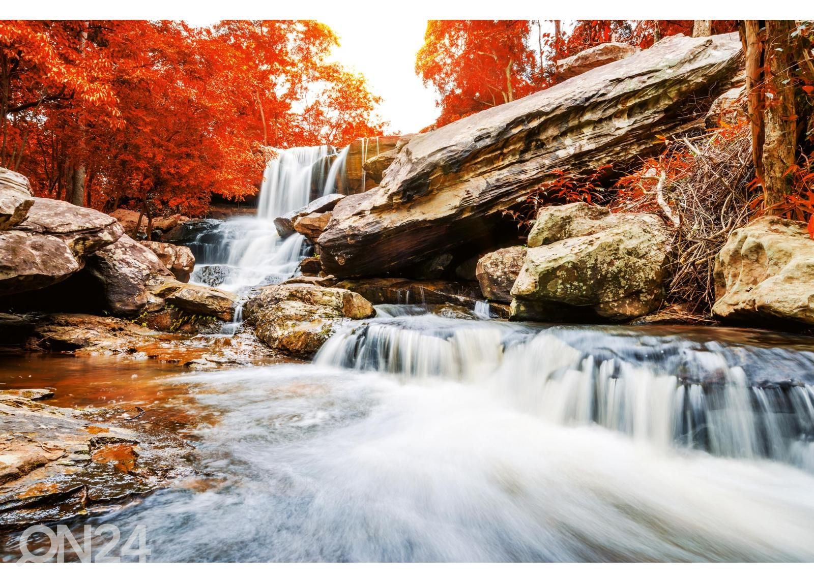Самоклеящиеся фотообои Landscape With The Waterfall увеличить