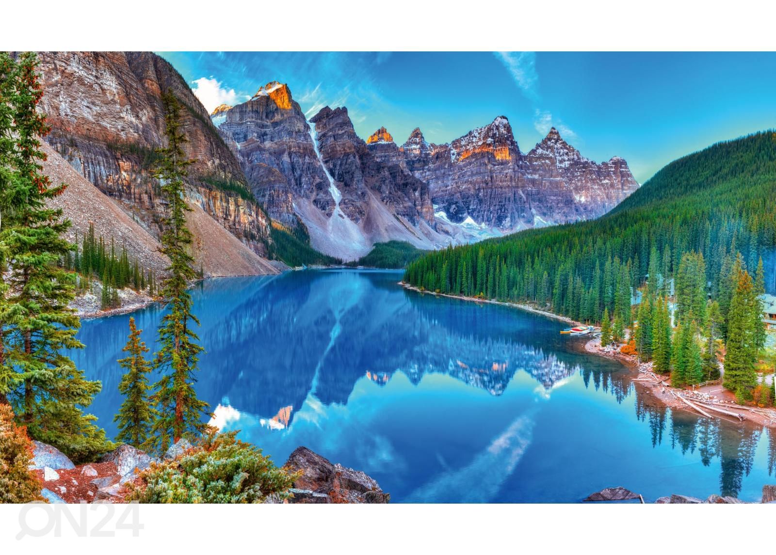 Самоклеящиеся фотообои Moraine Lake увеличить