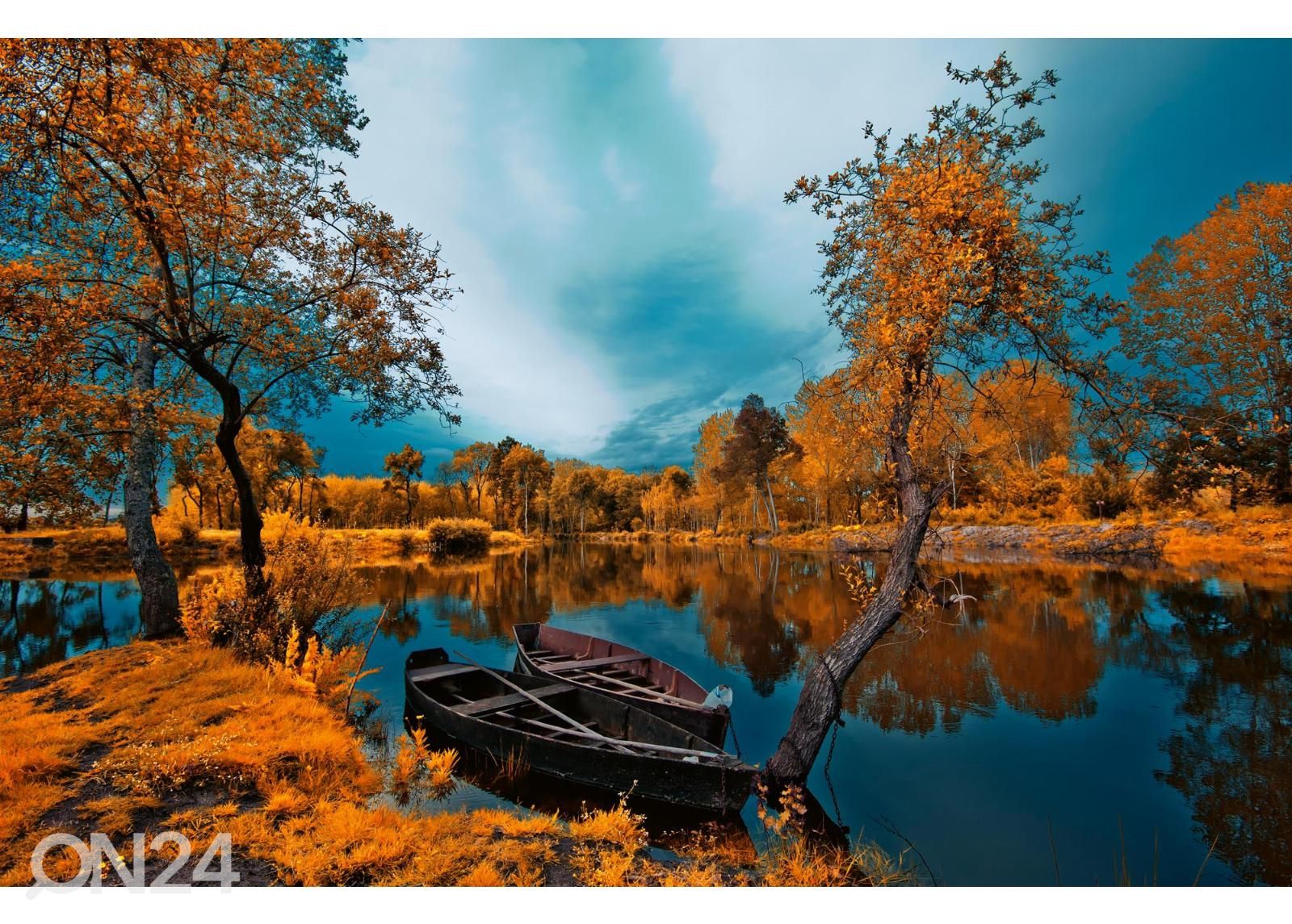 Самоклеящиеся фотообои River In Autumn увеличить