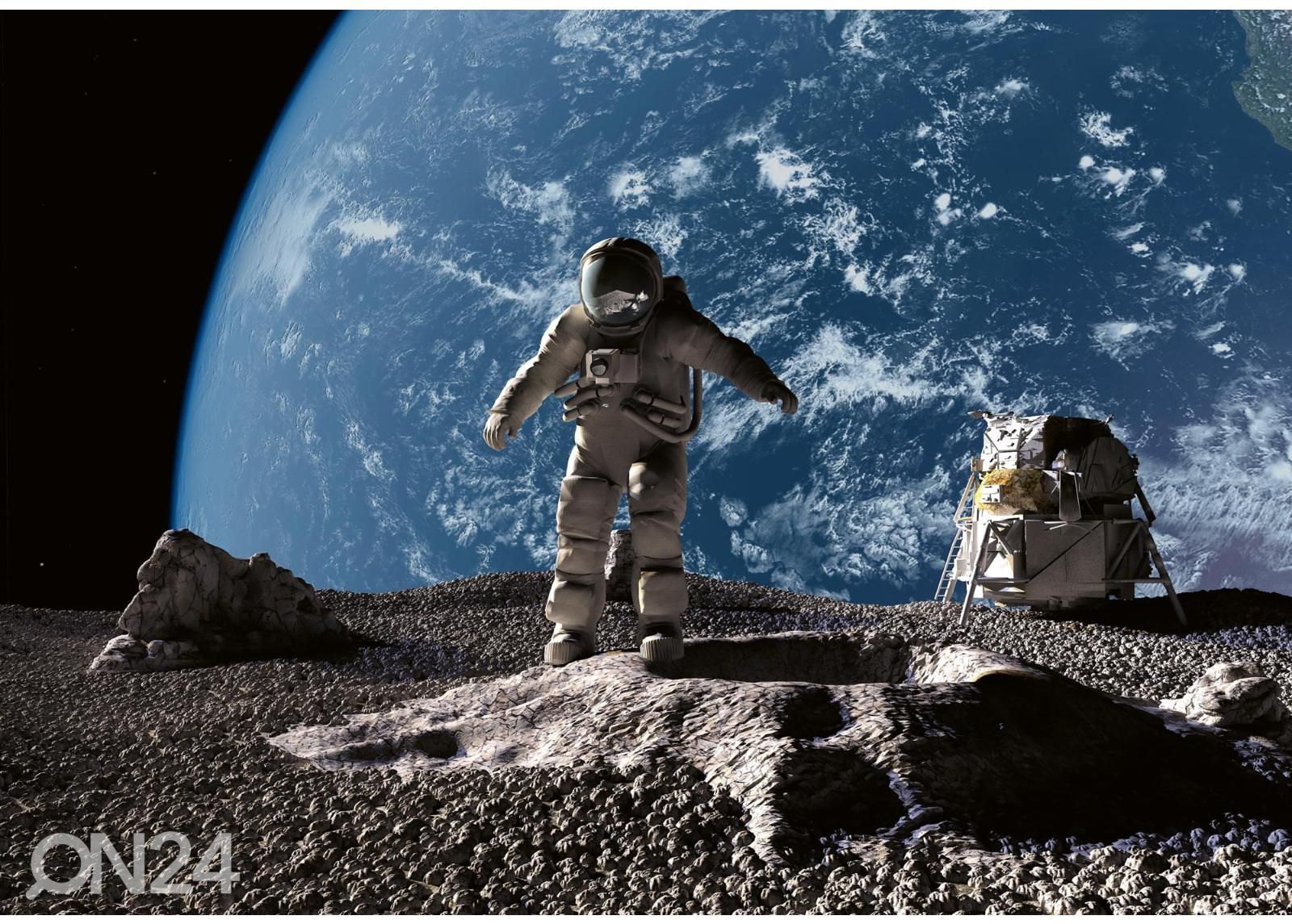 Самоклеящиеся фотообои Walking Astronaut увеличить