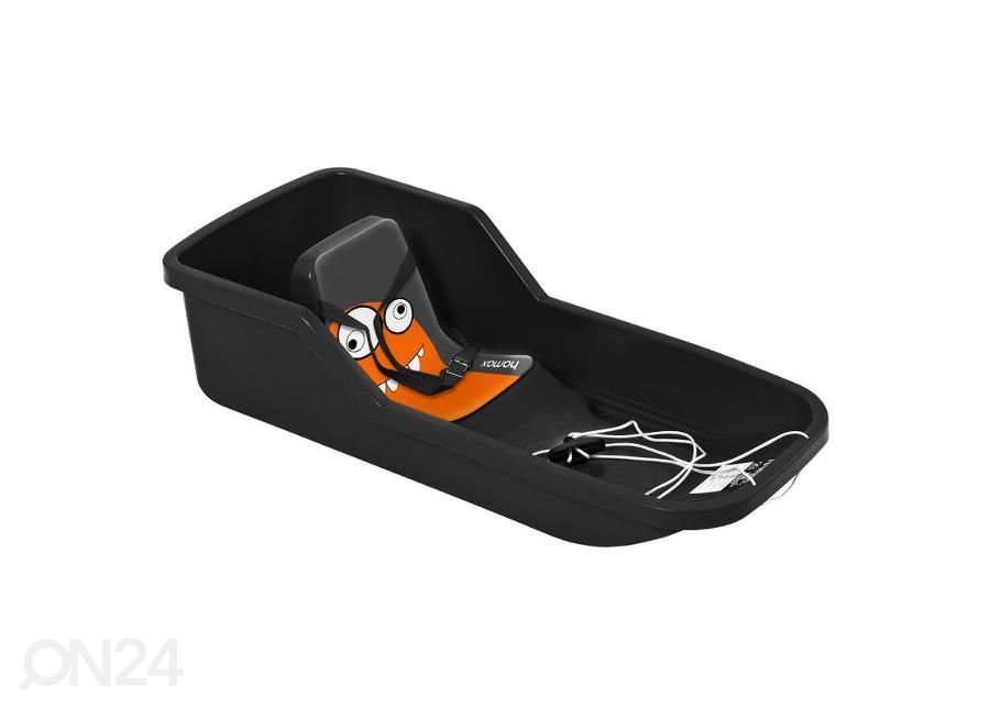 Санки детские пластиковые Hamax Baby Bob, черные увеличить