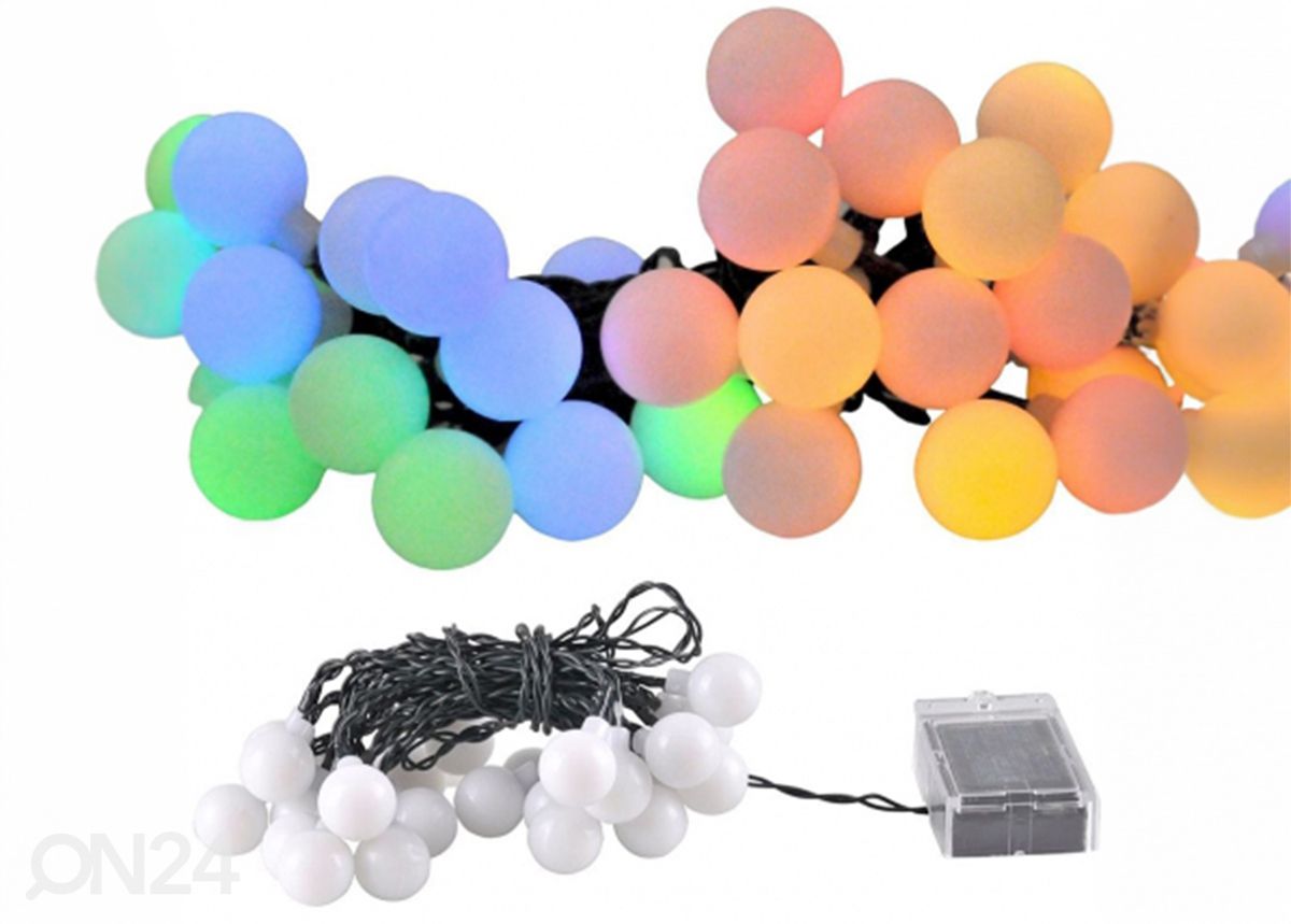 Световая гирлянда Solar Garland Party Milky 30 LED увеличить