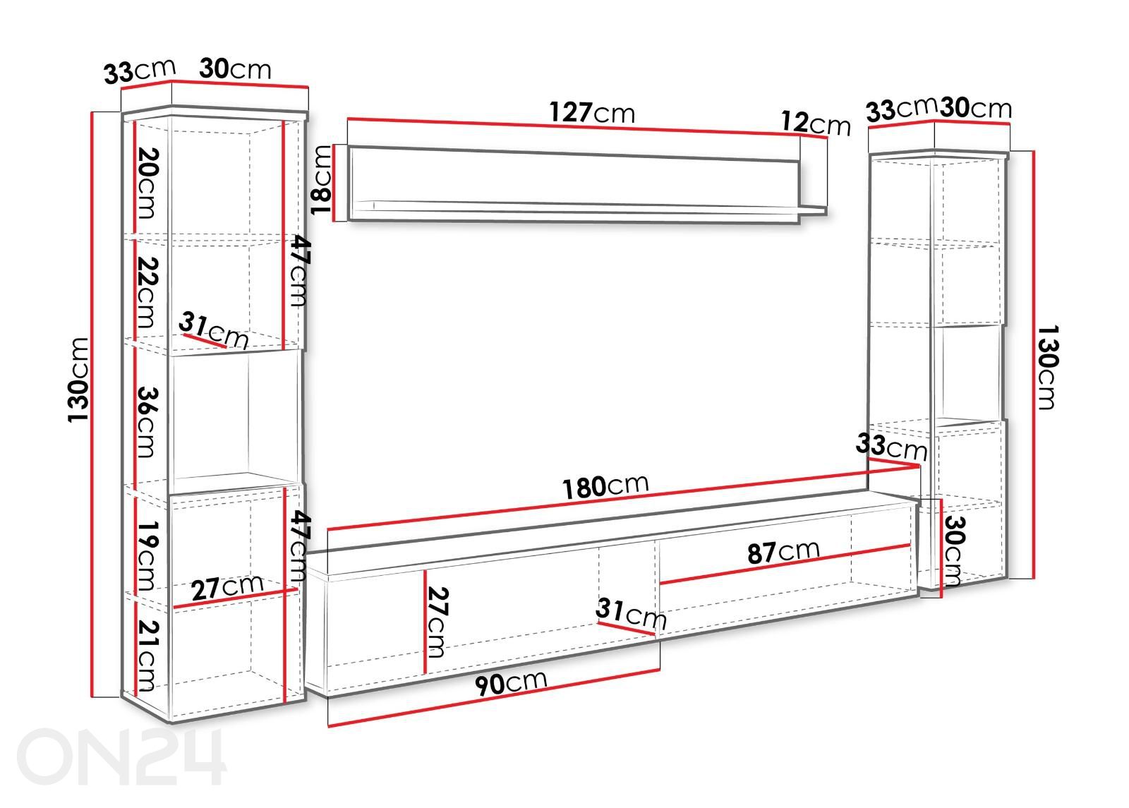 Секция Paris увеличить размеры