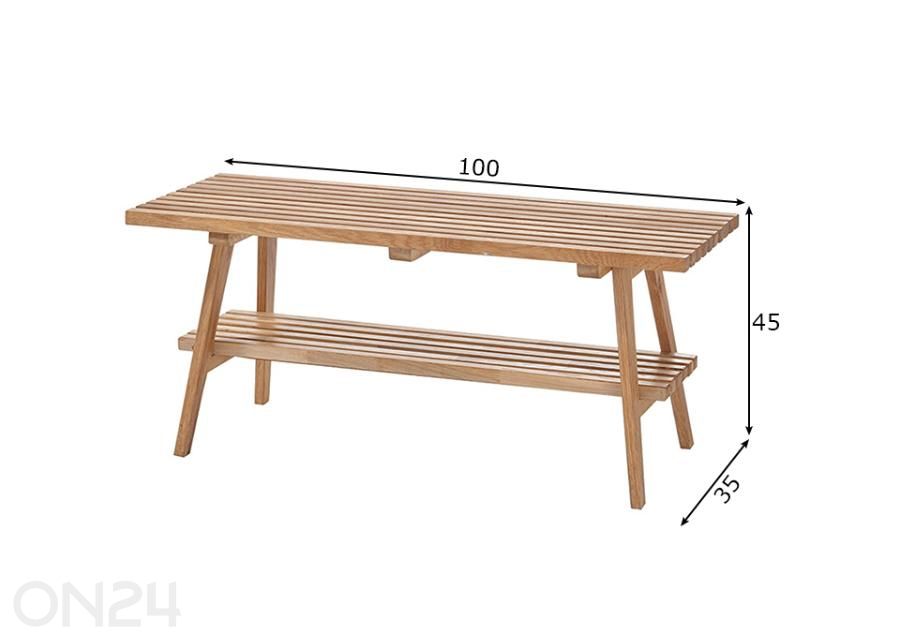 Скамья Alwar увеличить размеры