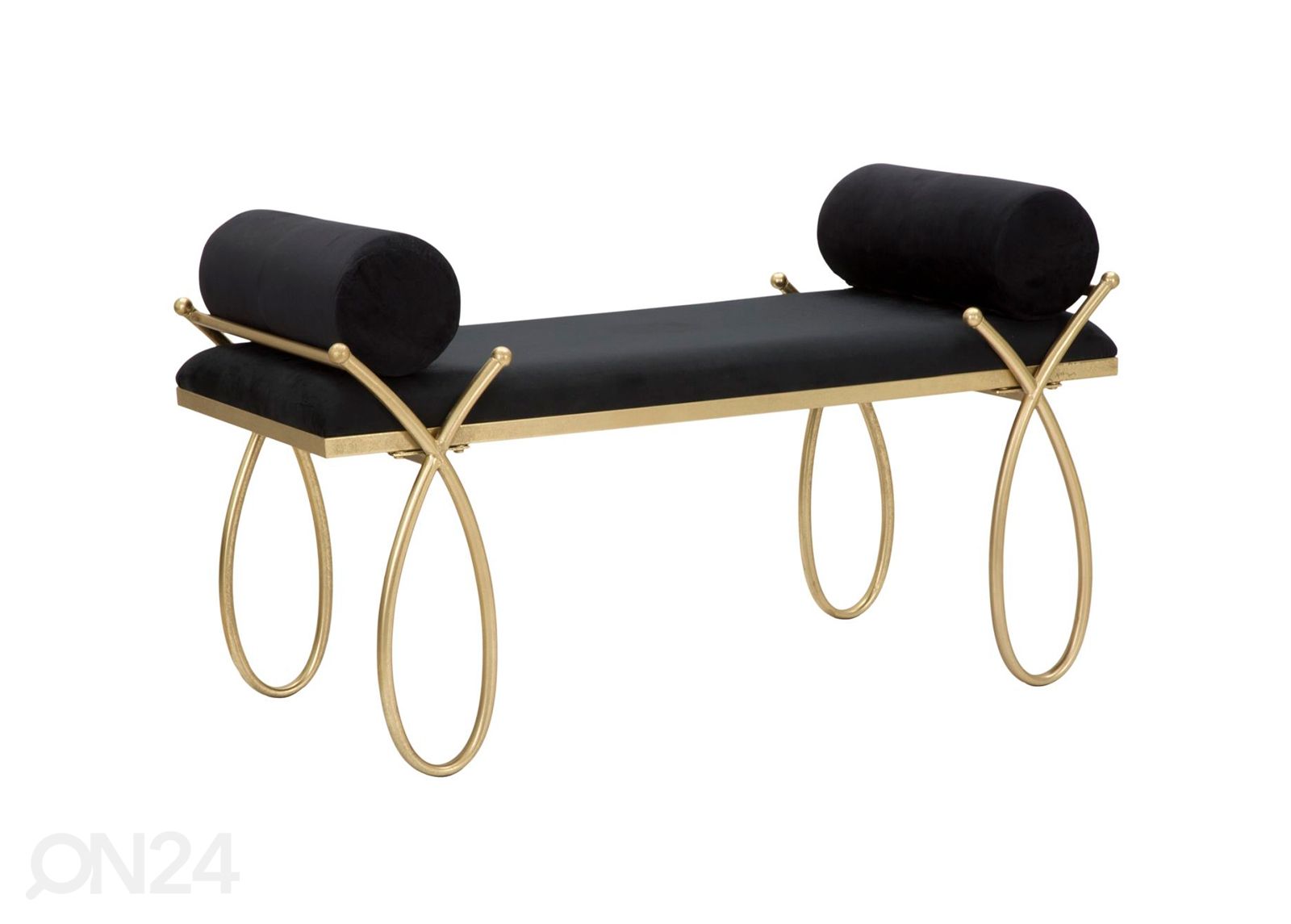 Скамья Glam, чёрный увеличить