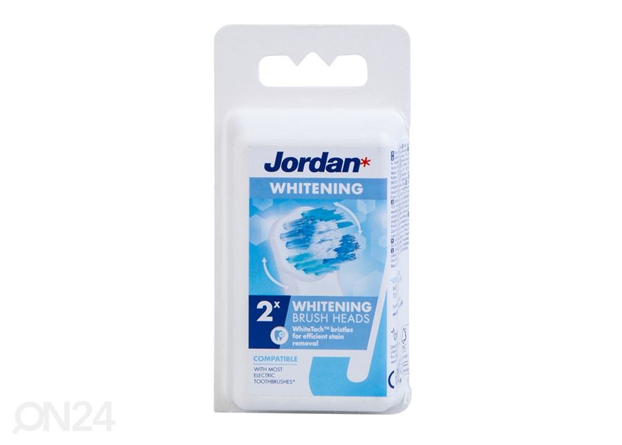 Сменная щетка для электрической зубной щетки Jordan Whitening, 2 шт увеличить