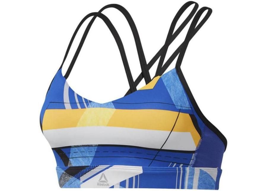 Спортивный бюстгальтер Reebok Hero Strappy Padded Bra VortaStripe W DU4097 увеличить