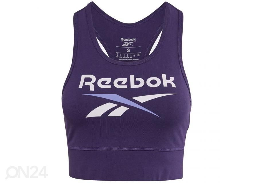 Спортивный бюстгальтер Reebok Identity BL Cotton Bralette увеличить