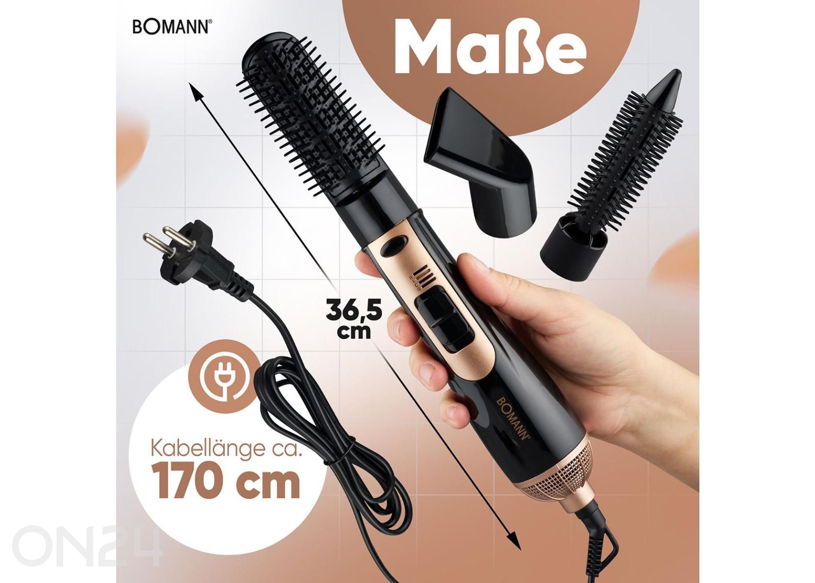 Стайлер Bomann HAS6077CB увеличить размеры
