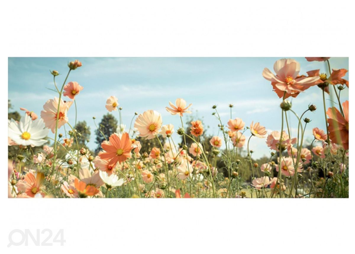 Стеклянная картина Yellow Meadow 125x50 см увеличить