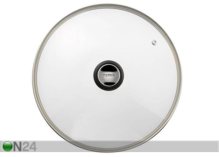 Стеклянная крышка для сковороды Tefal 24 см увеличить