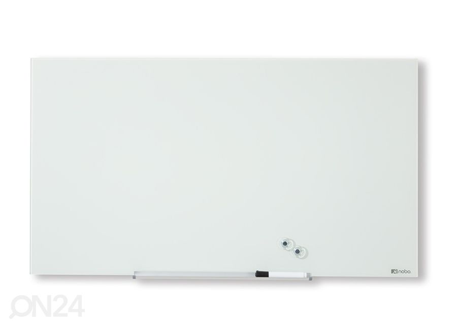 Стеклянная магнитная доска Nobo diamond 45" (широкий экран, белый) 99x56 cm увеличить