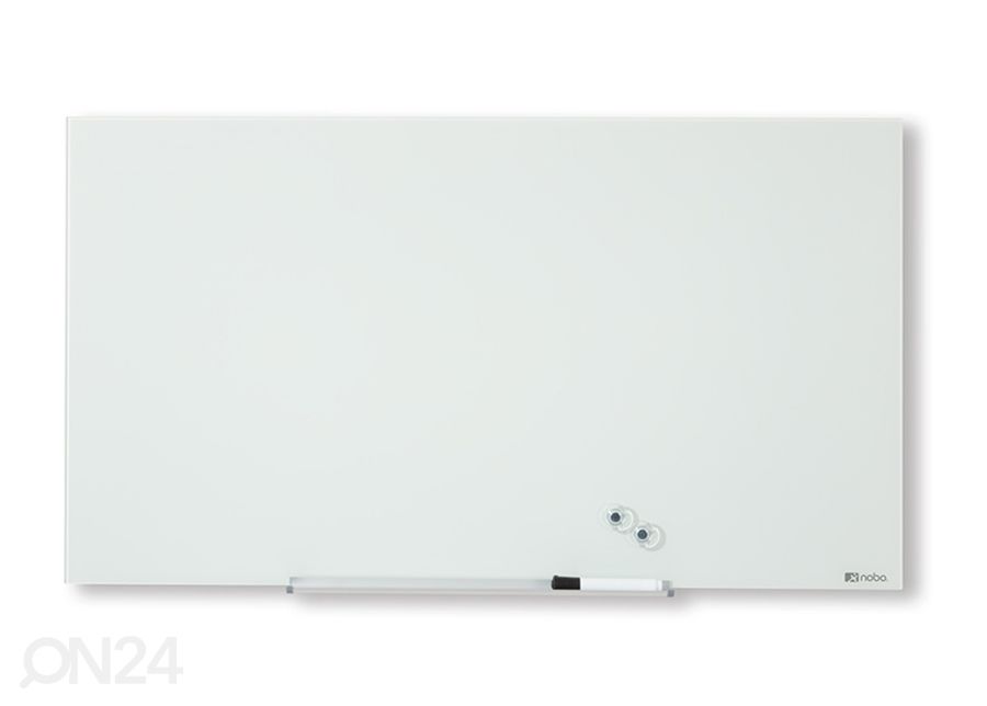 Стеклянная магнитная доска Nobo diamond 85" (широкий экран, белый) 188x106 cm увеличить