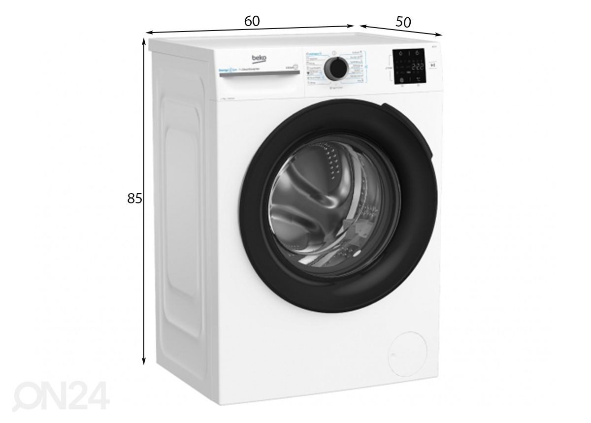 Стиральная машина Beko BM3WFSU37213WB увеличить размеры