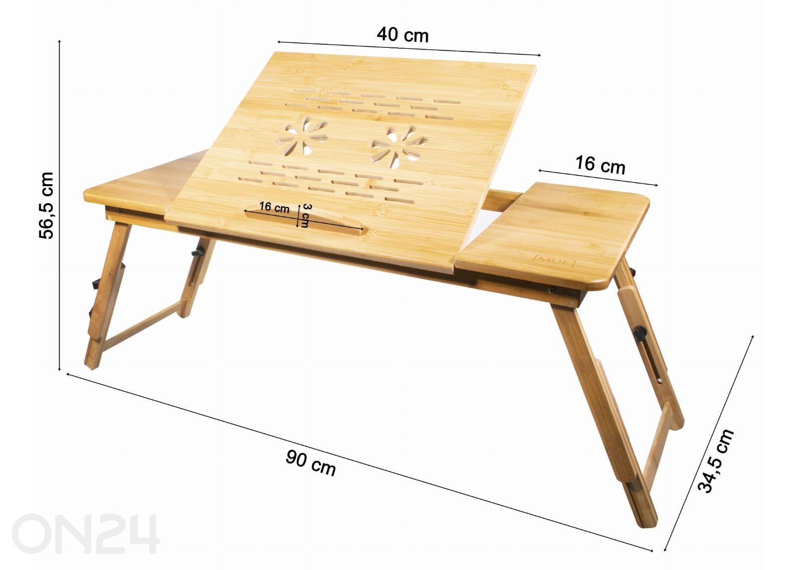 Столик для ноутбука XL увеличить размеры