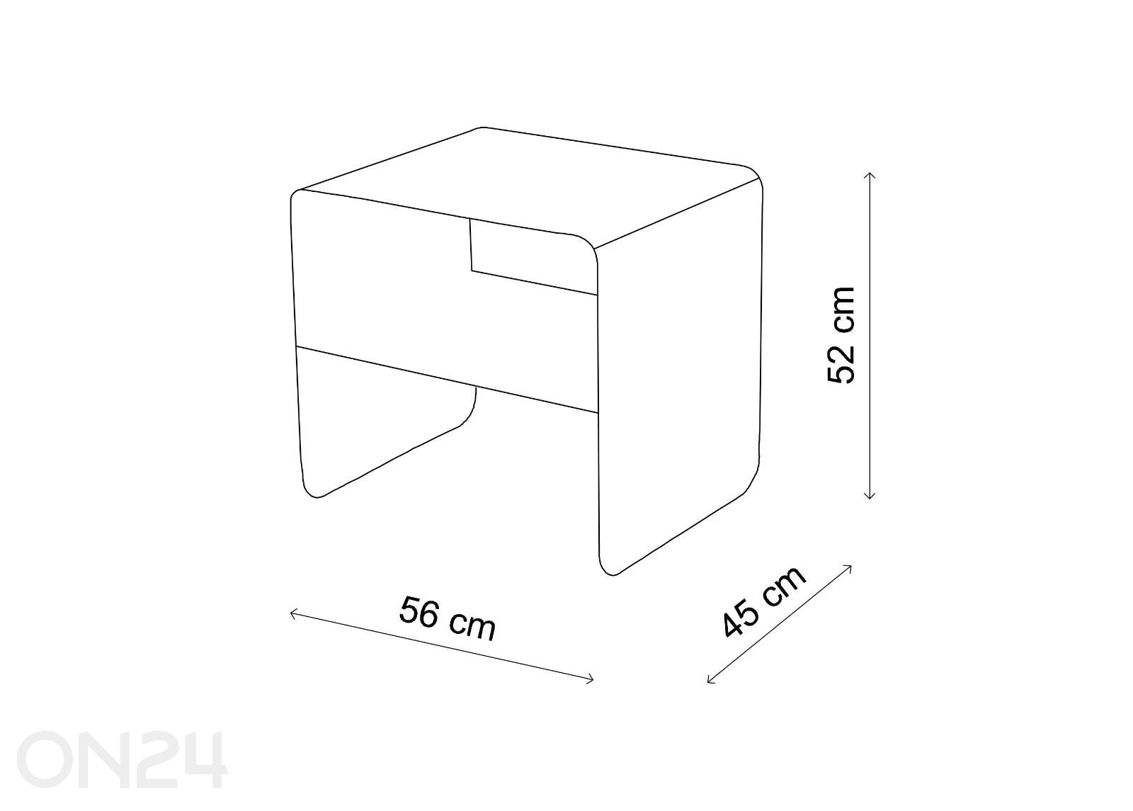 Столик увеличить размеры