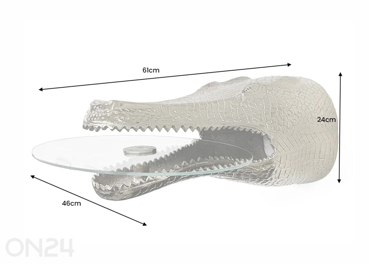 Столик Crocodile Ø 46 см увеличить размеры