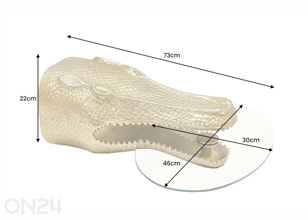 Столик Crocodile увеличить размеры