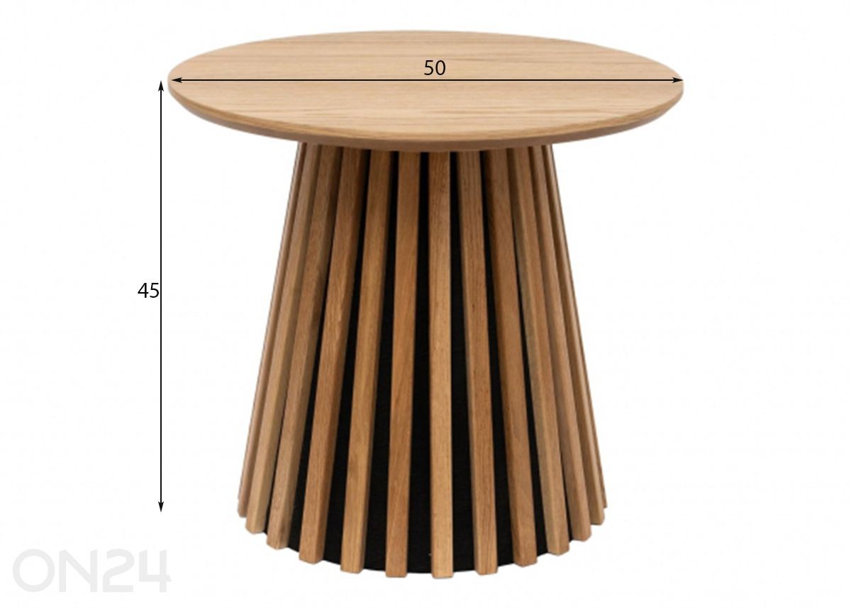 Столик Osaka Ø 50 см увеличить размеры
