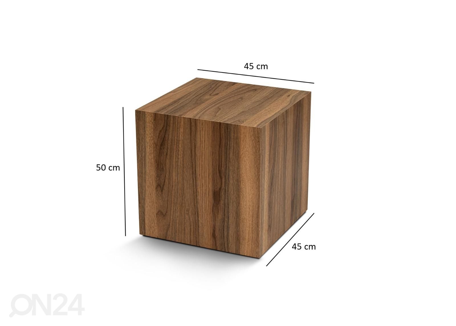 Столик Walnut 45x45 см увеличить размеры