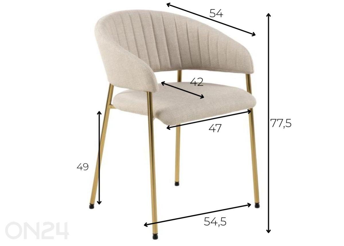 Стул Anney увеличить размеры