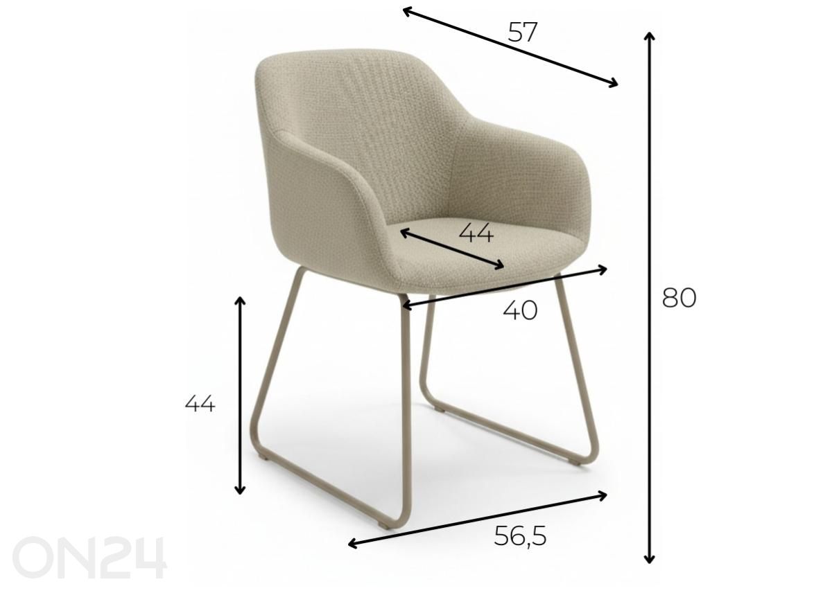 Стул Erics увеличить размеры