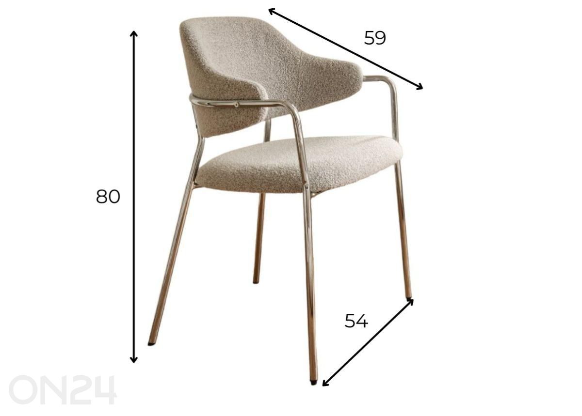 Стул Grace увеличить размеры