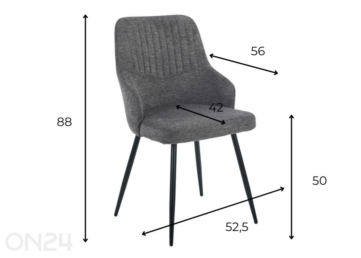 Стул Iti увеличить размеры