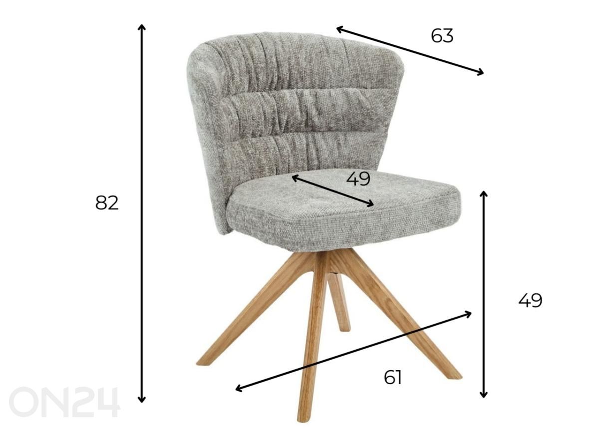 Стул Moche увеличить размеры