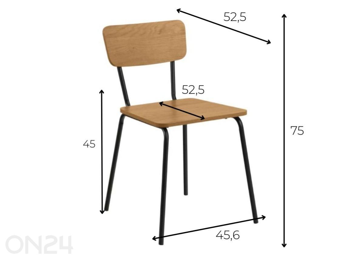 Стул Tiivo, дуб увеличить размеры