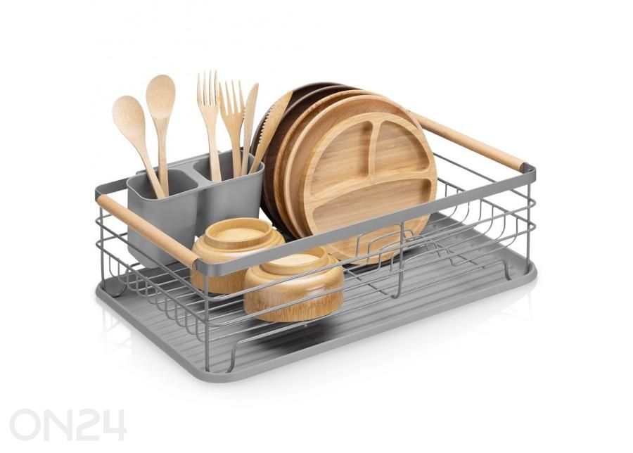 Сушилка для посуды, серая увеличить