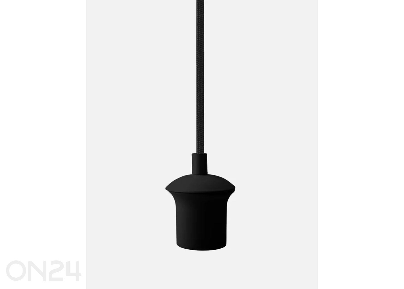 Текстильный кабель круглый 120 см, черный увеличить