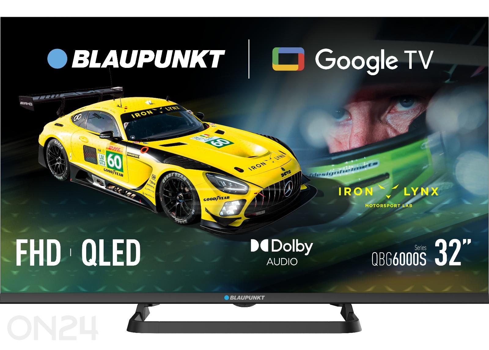 Телевизор Blaupunkt 32" (81 см) QLED Full HD Google TV увеличить