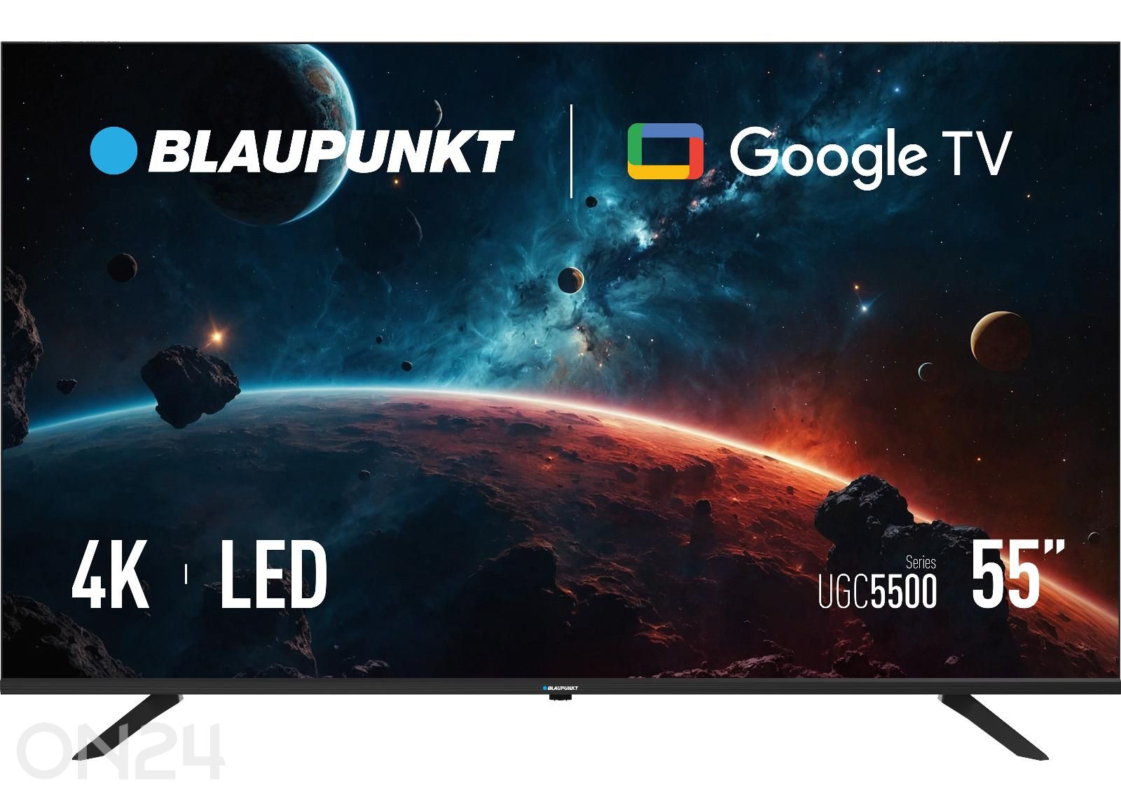 Телевизор Blaupunkt 55 дюймов (139 см) 4K Ultra HD Google TV увеличить