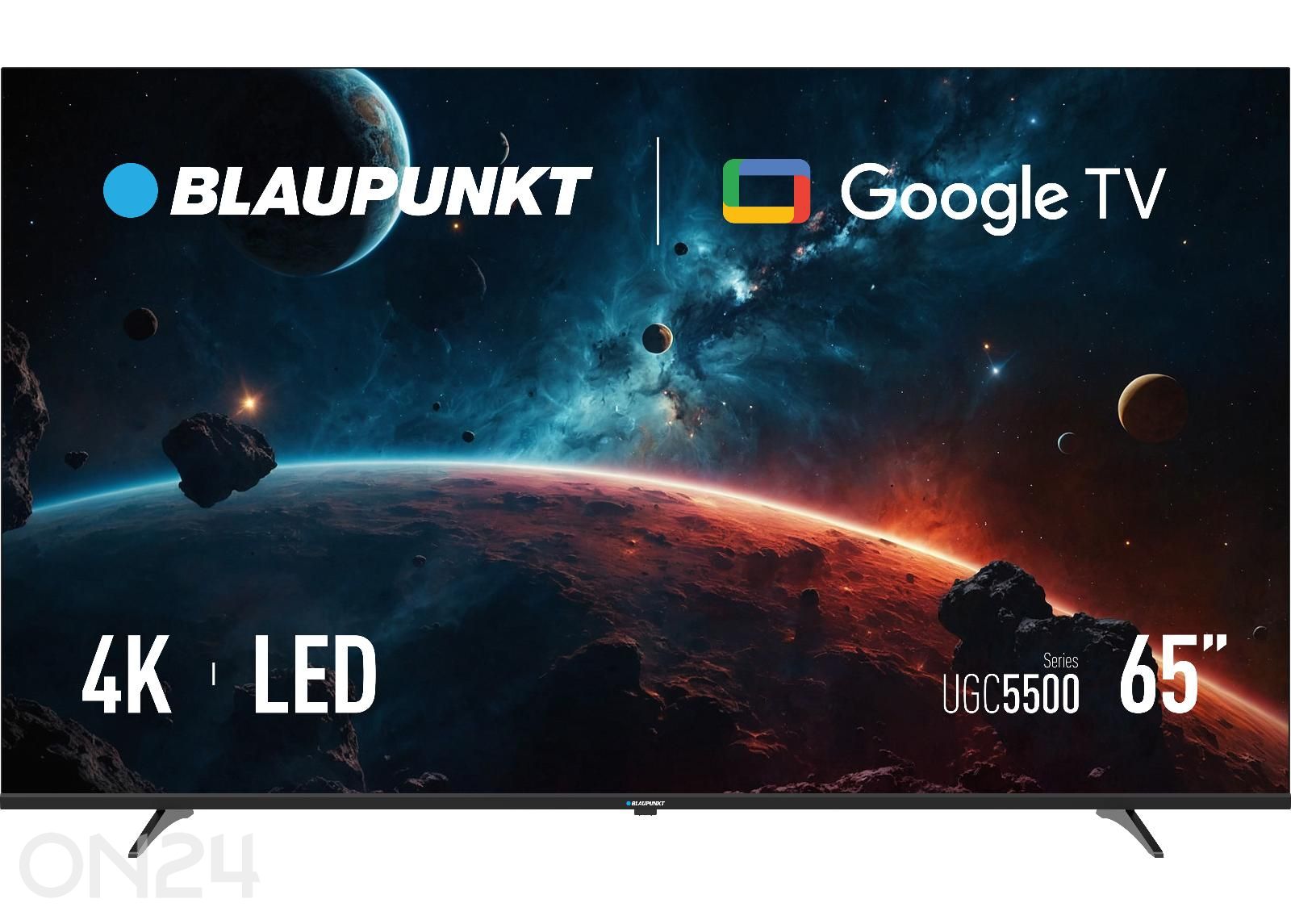 Телевизор Blaupunkt 65 дюймов (164 см) 4K Ultra HD Google TV увеличить